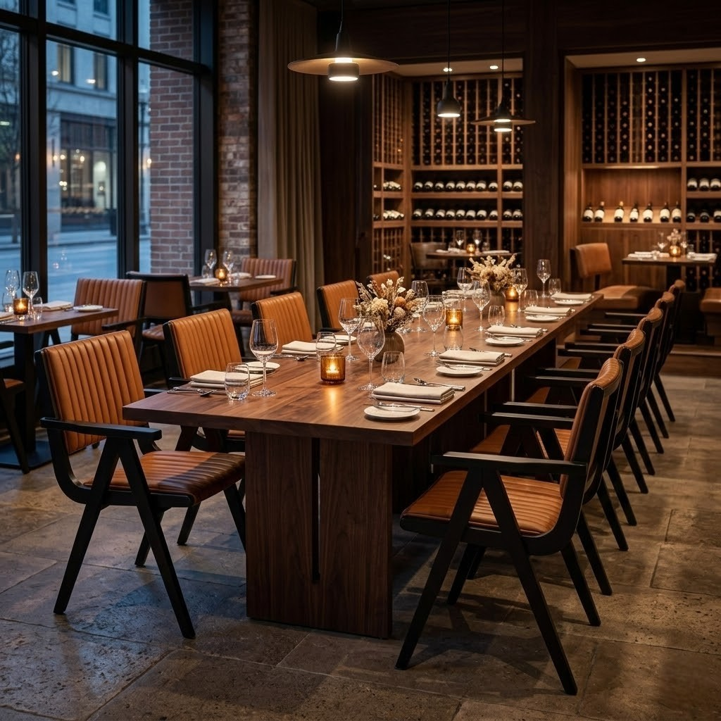Varenne Leather Dining Chair