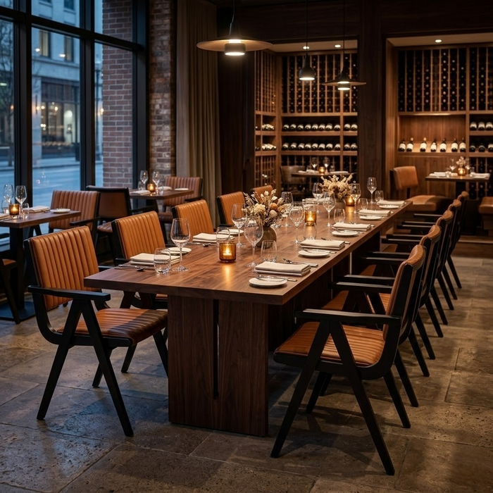 Varenne Leather Dining Chair
