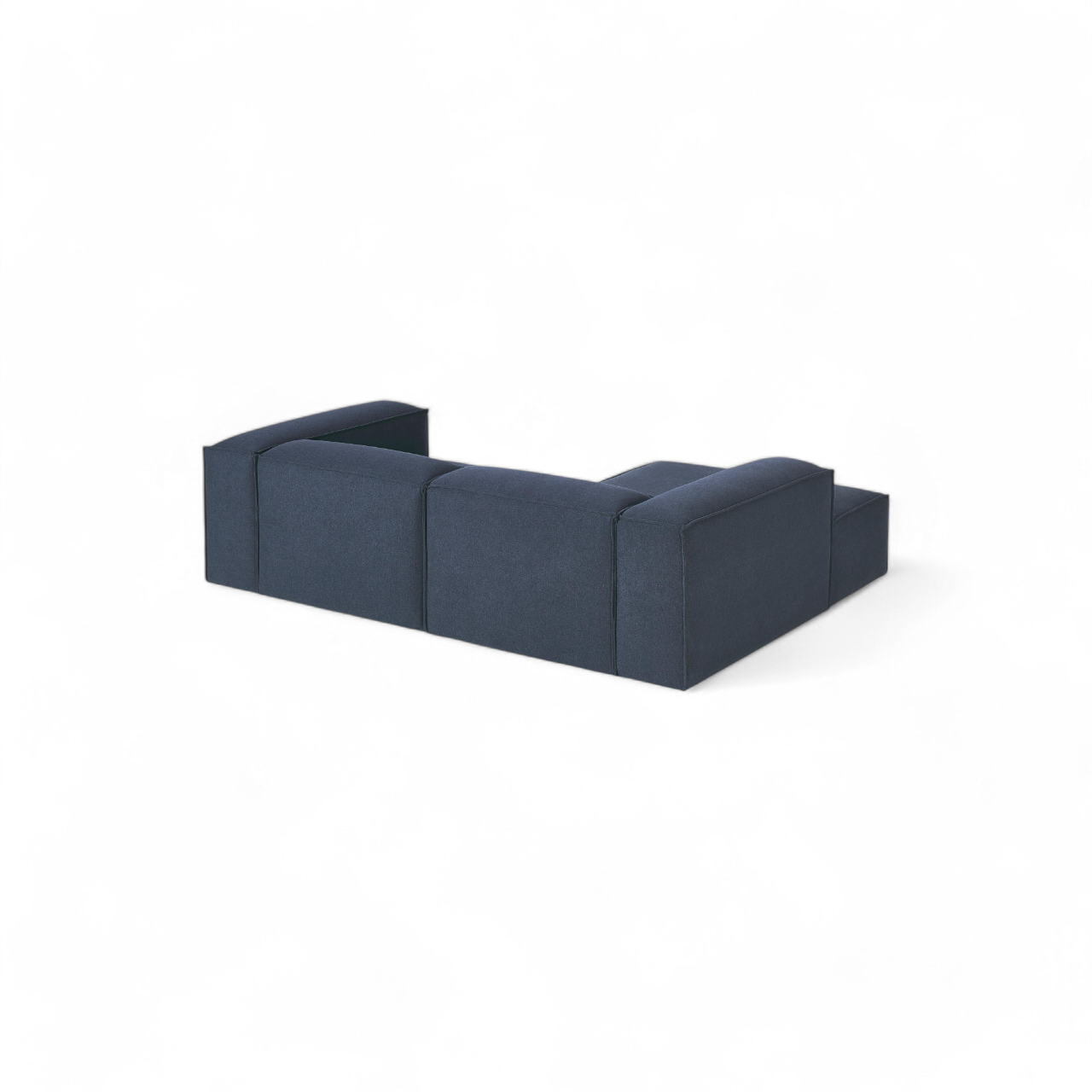 Modular Scandinavian Sofa - Deep Blue Elegance