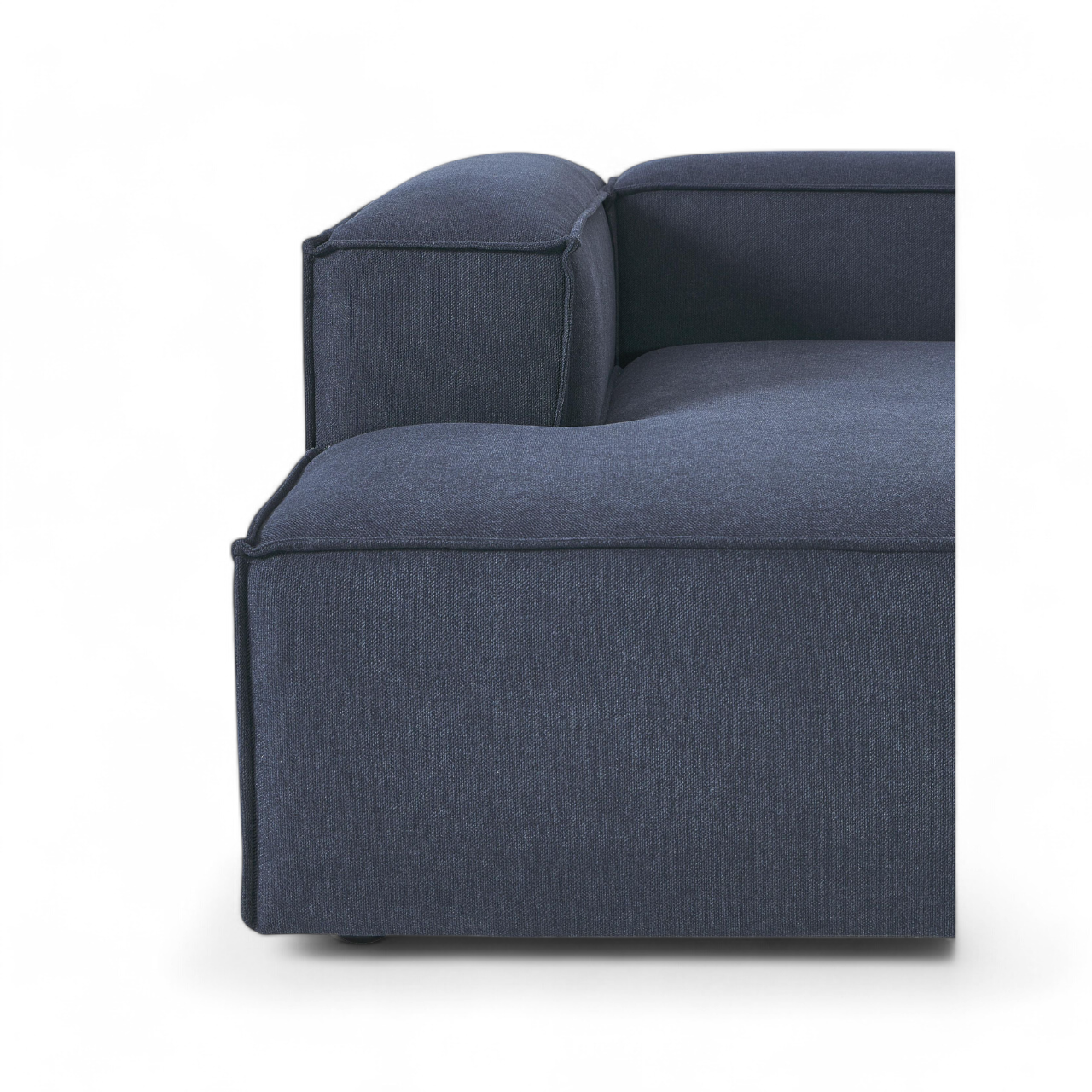 Modular Scandinavian Sofa - Deep Blue Elegance