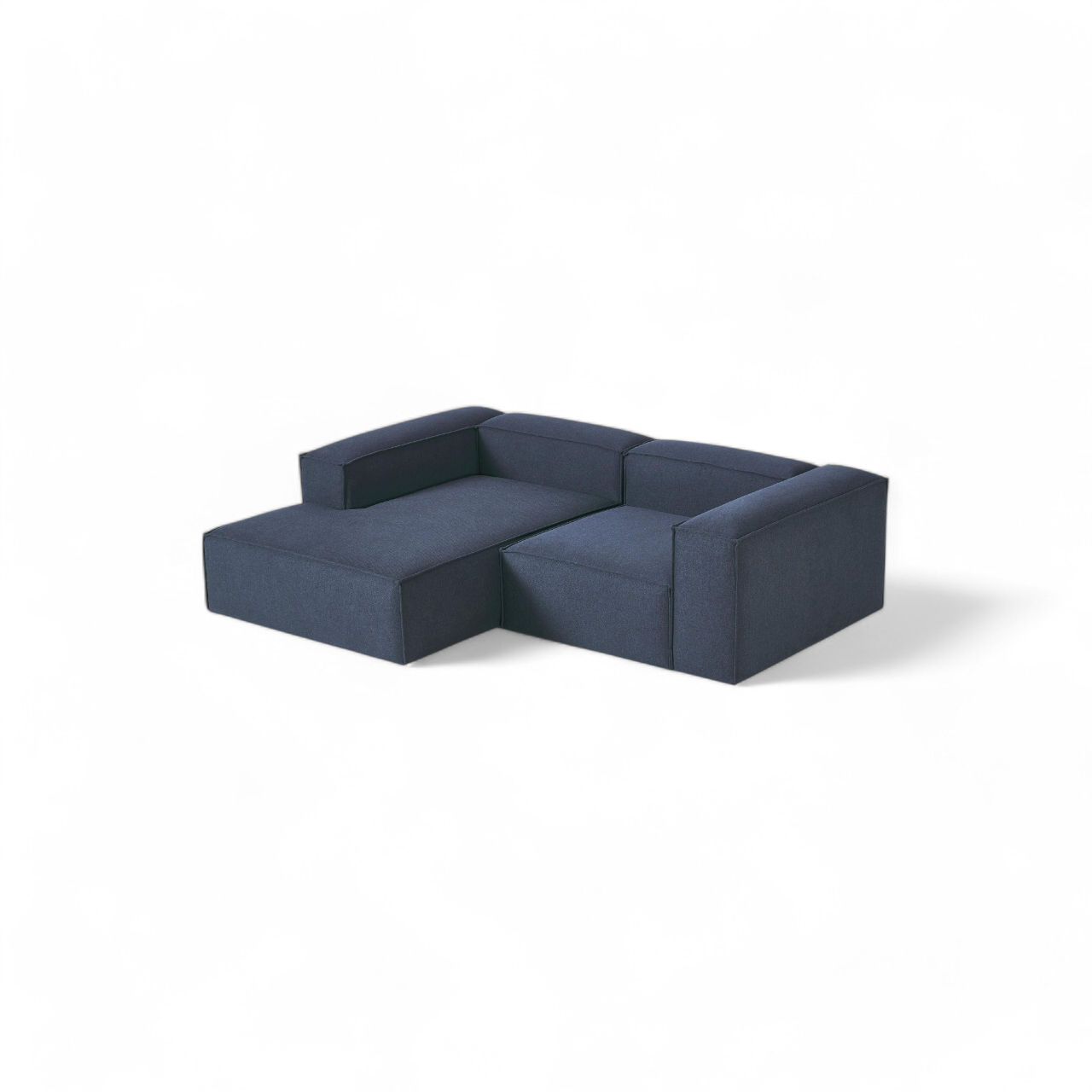 Modular Scandinavian Sofa - Deep Blue Elegance
