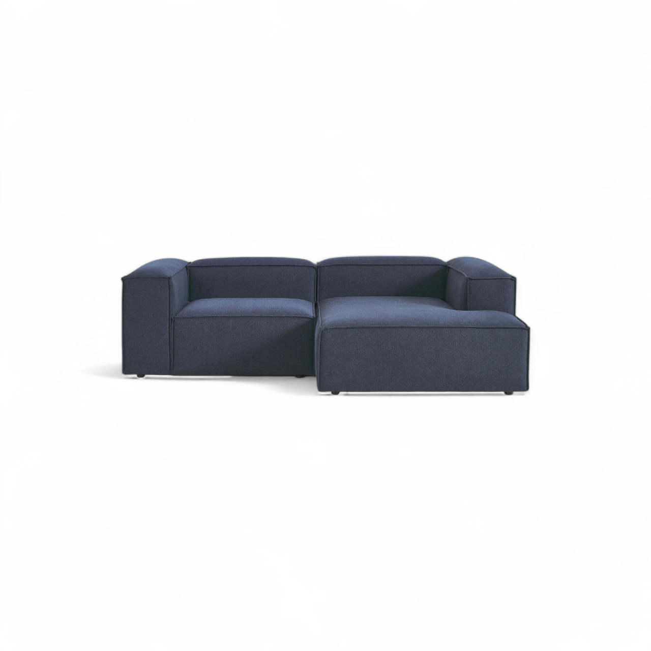 Modular Scandinavian Sofa - Deep Blue Elegance