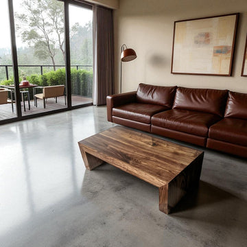 Solid Walnut Coffee Table