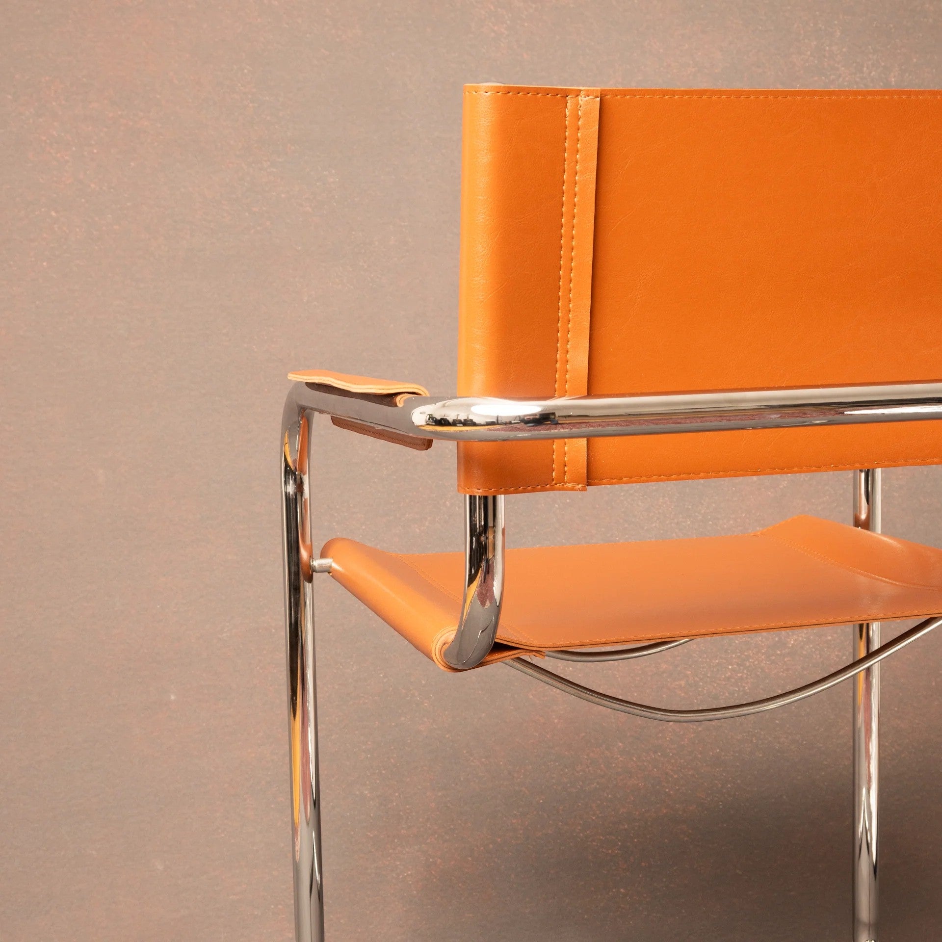 Axion Chair with Cognac Leather