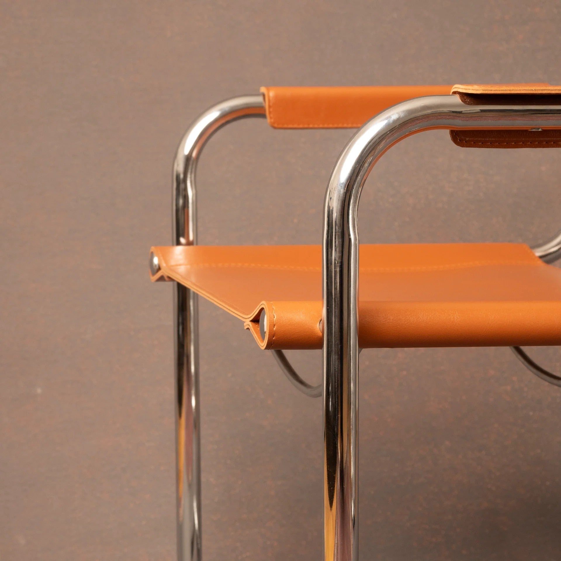 Axion Chair with Cognac Leather