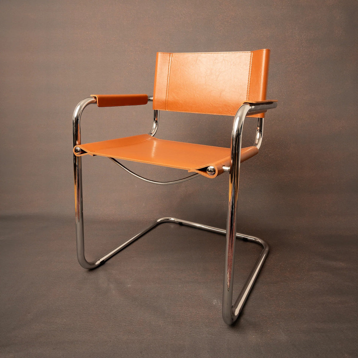 Axion Chair with Cognac Leather