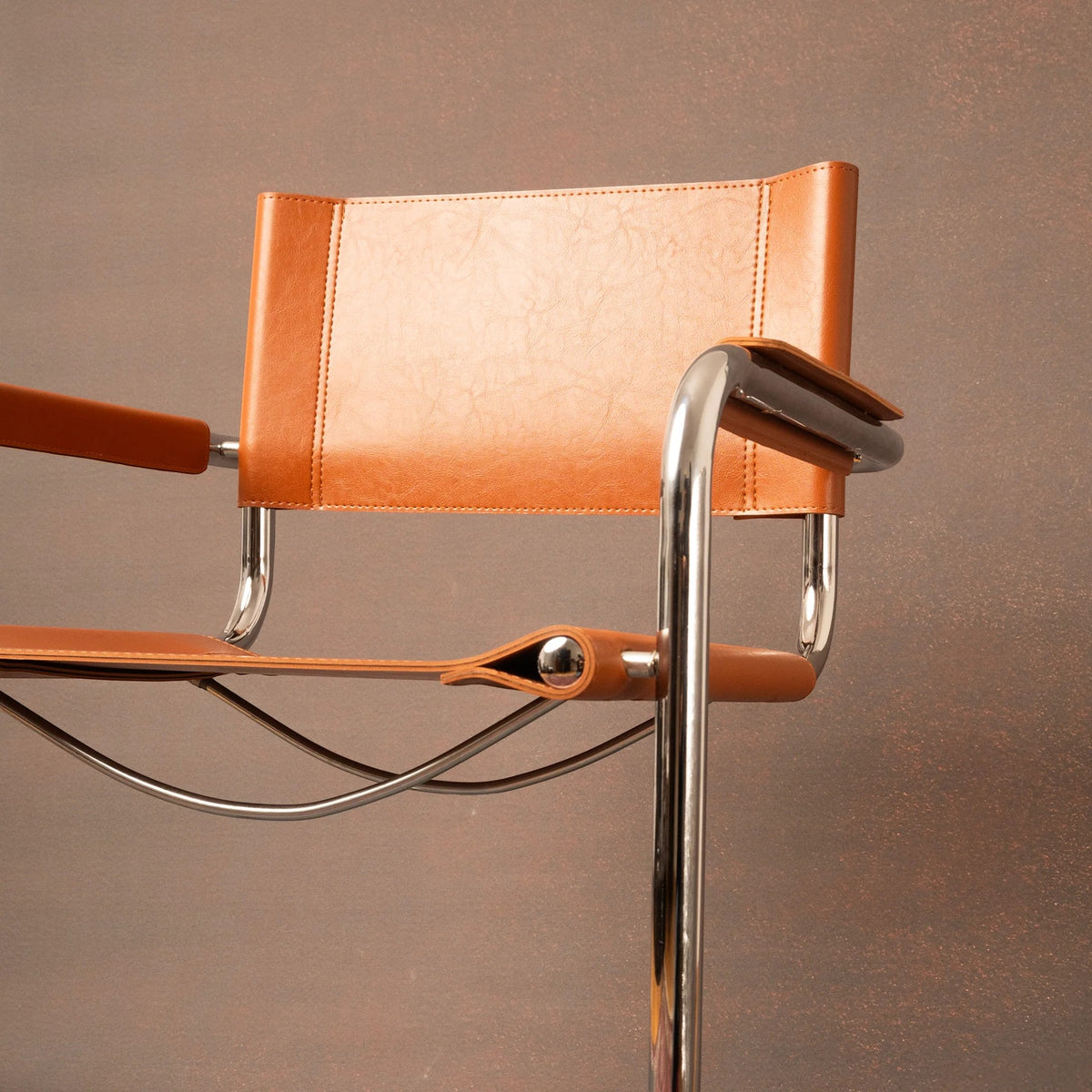 Axion Chair with Cognac Leather