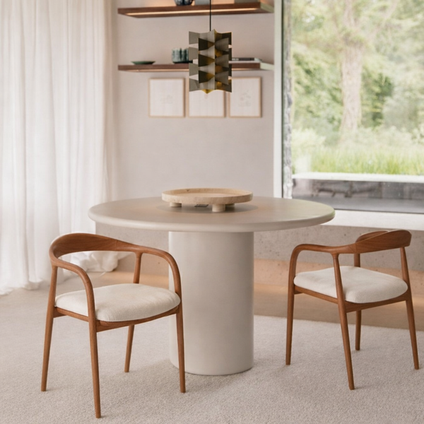 Mid Century Modern Wooden Oak Dining Chair