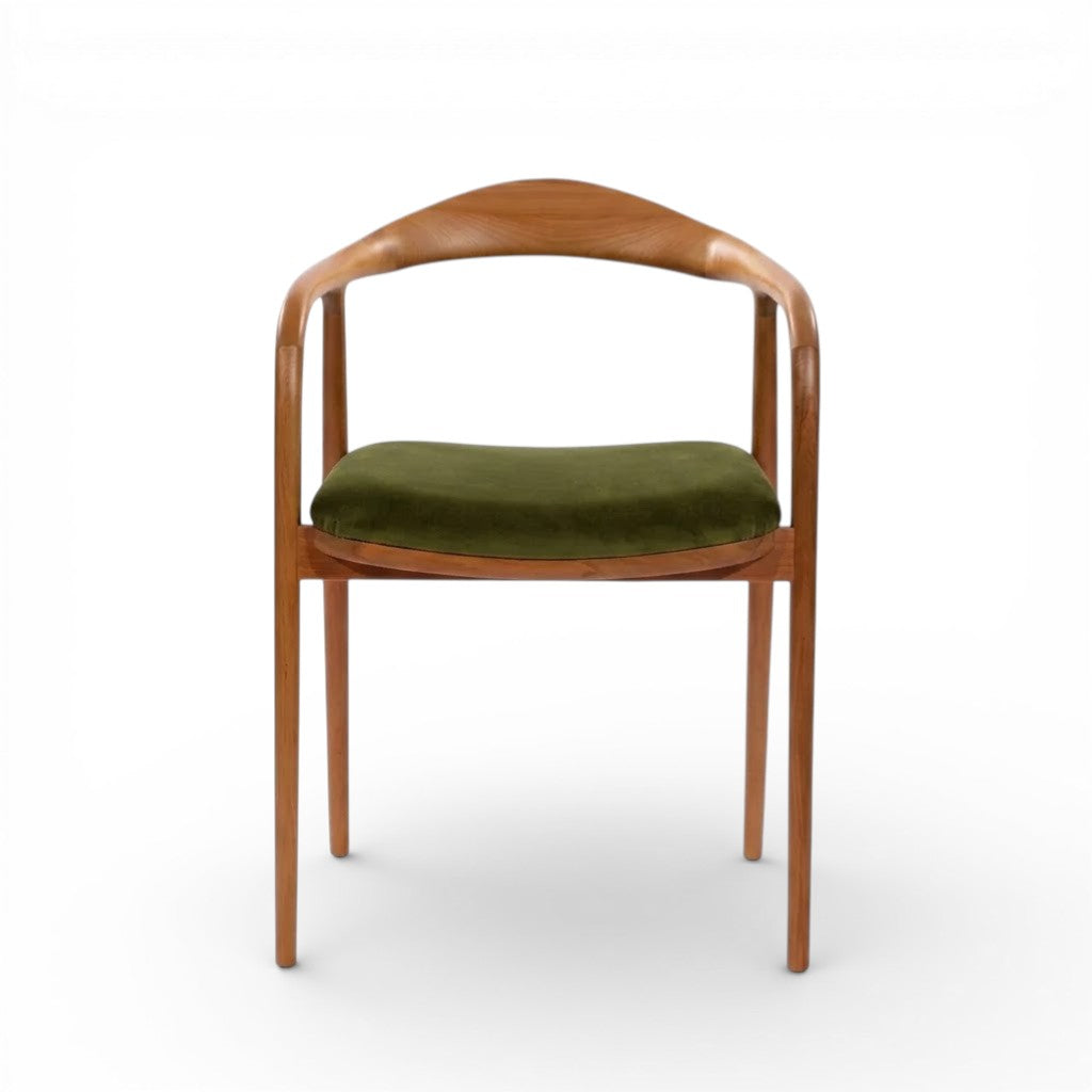 Mid Century Modern Wooden Oak Dining Chair