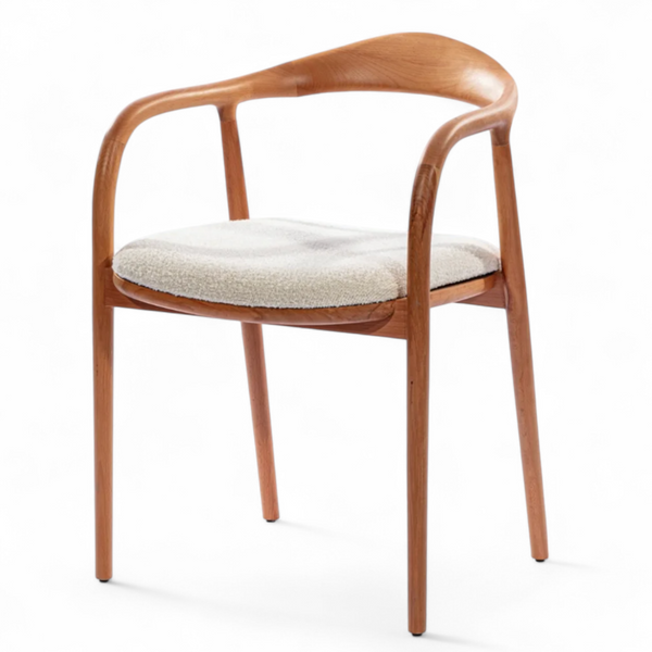 Mid Century Modern Wooden Oak Dining Chair