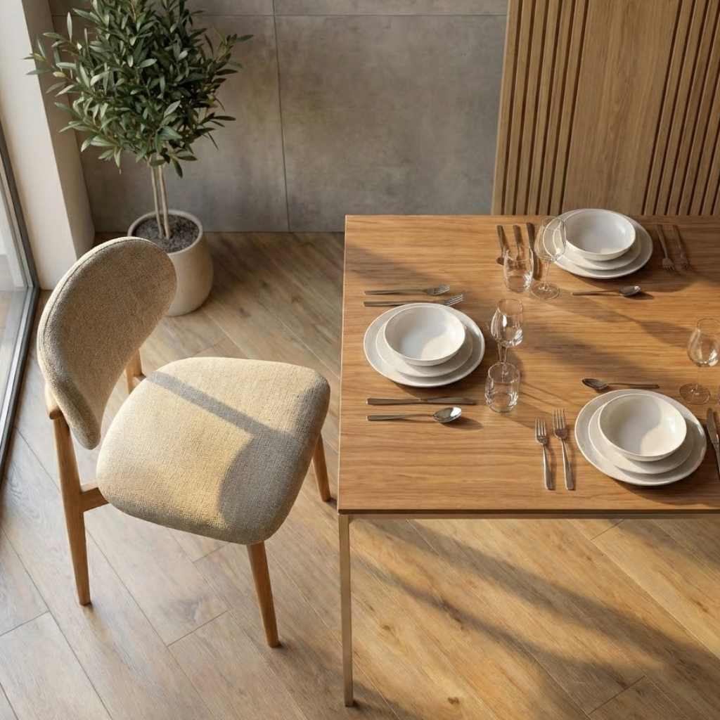 Set of 6 Harmony Wooden Dining Chair