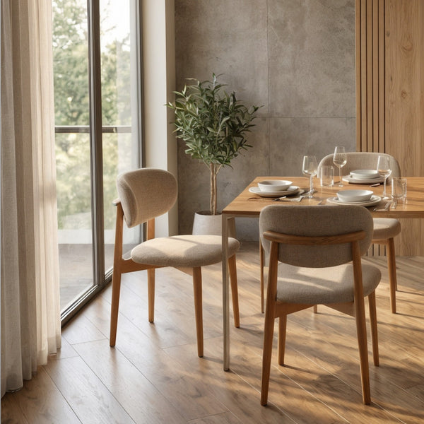 Set of 2 Harmony Wooden Dining Chair