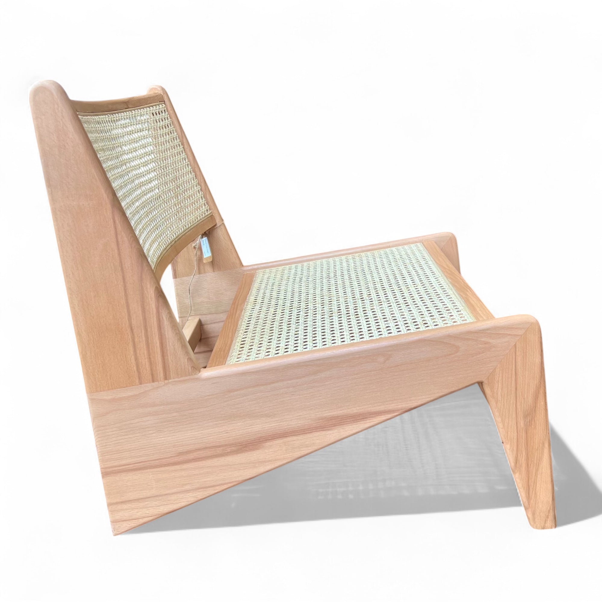 Natural Rattan Cane Pierre Low Chair