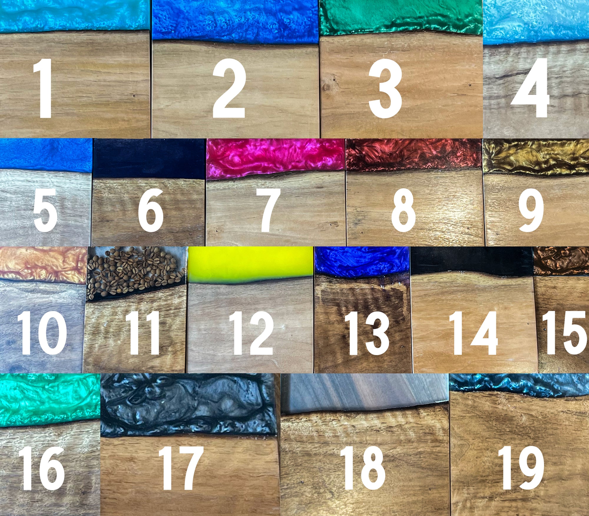 Round Gold Epoxy Resin River Table with Metal Leg