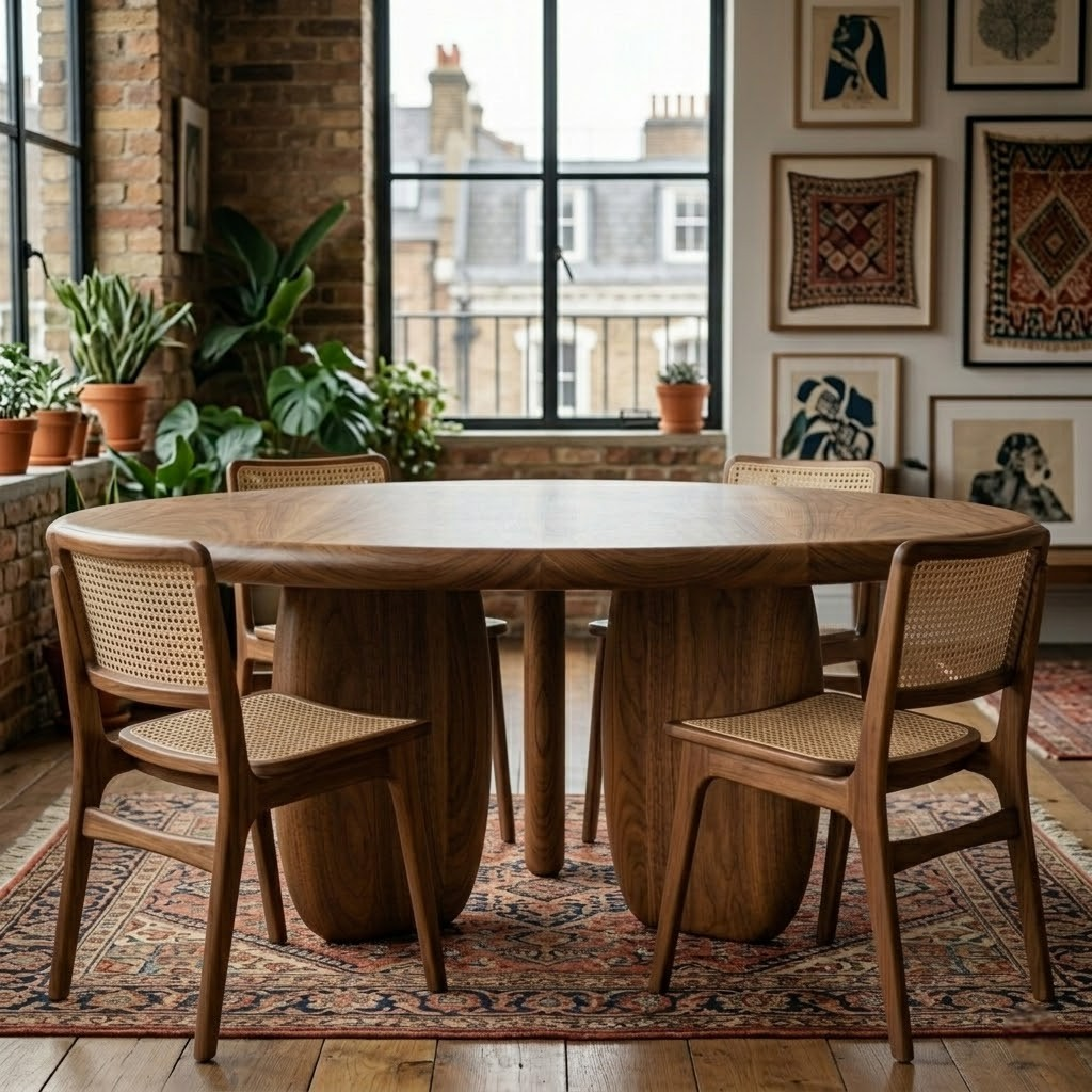 Eon Walnut Dining Table
