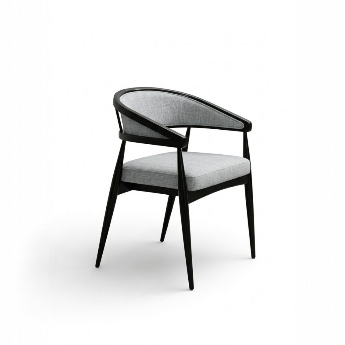 Black Gazelle Wood Dining Chair