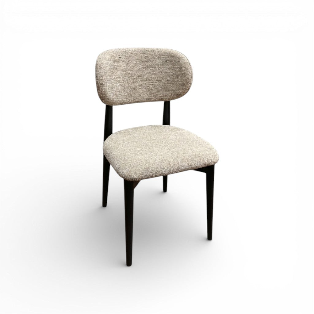 Set of 2 Black Harmony Wooden Dining Chair