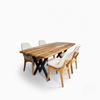 Smooth Edge Walnut Table