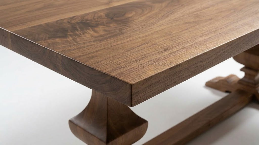 Trestle Solid Walnut Dining Table
